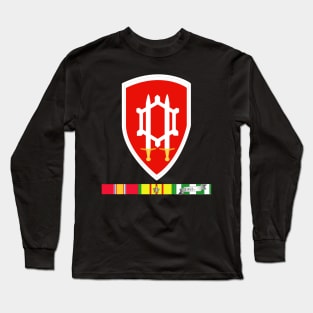 US Army Eng Cmd Vietnam - Vietnam War w SVC wo Txt Long Sleeve T-Shirt